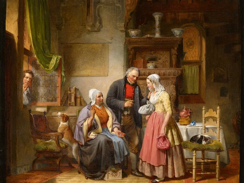 1816-Samuel de Vletter - Dire addio ai miei genitori